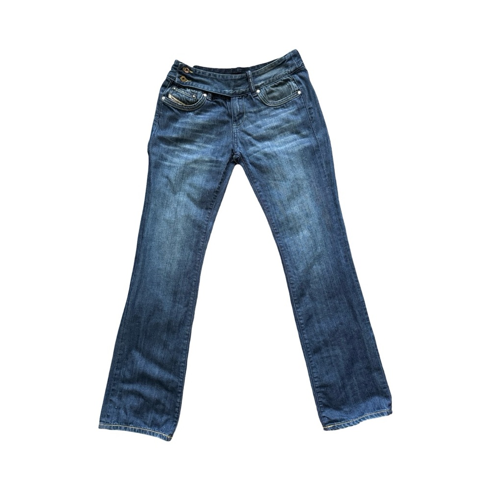 Vintage Y2K Diesel Flared Jeans | Made in Italy